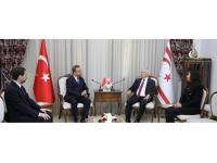 Meclis Başkanı Töre, TÜRKPA Genel Sekreteri Mehmet Süreyya Er’i kabul etti