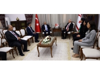 Meclis Başkanı Töre, Binali Yıldırım’ı kabul etti