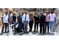 Ataoğlu,Çatalköy dağ eteklerinde keşfedilen su kaynağını yerinde inceledi:“Bugüne kadar keşfedilmiş en verimli su kaynağı”