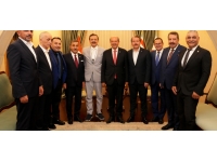 Cumhurbaşkanı Tatar, Kars Kafkas Üniversitesi heyetini kabul etti