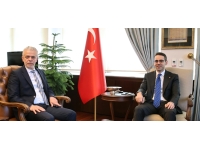 Serim, KKTC Ankara Büyükelçisi Korukoğlu’nu kabul etti