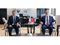 Başbakan Üstel, TC Dışişleri Bakanı Fidan ile görüştü