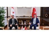 Başbakan Üstel, TC Cumhurbaşkanı Yardımcısı Yılmaz ile görüştü