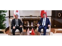 Üstel, Ankara’da TC-KKTC İktisadi ve Mali İşbirliği Protokolü kapsamında yürütülen projelerin değerlendirildiği bir çalışma toplantısı yaptı