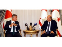 Feyzioğlu, Cumhurbaşkanı Tatar’a veda ziyaretinde bulundu