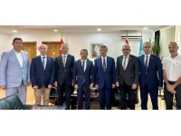 Ertuğruloğlu, Türkiye’den gelen spor heyetini kabul etti