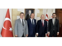 Cumhurbaşkanı Tatar, Türkiye’nin Lefkoşa Büyükelçisi Serim onuruna yemek verdi…Serim:’KKTC’yi daha güzel yarınlara ulaştırmak için çalışmaya devam edeceğiz’