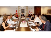 Cumhurbaşkanı Tatar başkanlığında uyuşturucuyla mücadele konusunda toplantı düzenlendi