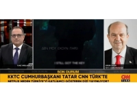 Cumhurbaşkanı Tatar, CNN Türk’e konuştu: “Tarihi çarpıtarak dünyayı kandıramazsınız”