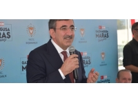 Türkiye Cumhurbaşkanı Yardımcısı Yılmaz Maraş Buluşması’nda konuştu: “Derdimiz, millete hizmet etmek, sizlerin sorunlarını çözmek, daha müreffeh ortamda yaşamanızı sağlamak”