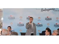 Başbakan Üstel Maraş Buluşması’nda konuştu: Biz her zaman Anavatanımız Türkiye ile el ele, kol kola bütün zorlukların önünü aşarak yolumuza devam ediyoruz