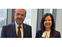 Prof. Dr. Eda Becer, Cumhurbaşkanı Tatar’ı New York’ta ziyaret etti