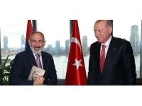 Erdoğan, Ermenistan Başbakanı Paşinyan’ı kabul etti