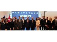 Cumhurbaşkanı Ersin Tatar, ASKON’un New York’ta düzenlediği “Amerikan Türk İş Dünyası Buluşması”nda konuşma yaptı