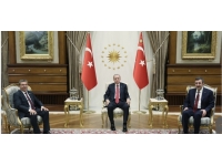 Başbakan Üstel, TC Cumhurbaşkanı Erdoğan’la görüştü