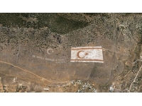 TC MSB, “Dünya Uzay Haftası”nda Beşparmak Dağları’ndaki dev KKTC bayrağının uzaydan çekilmiş fotoğraflarını paylaştı