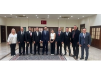 TC Büyükelçisi Serim, KTSYD yönetim kurulunu kabul etti