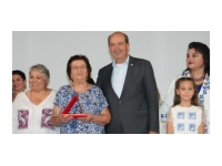 Cumhurbaşkanı Tatar “Lapta’ya Dönüşün 50. Yılı: Fikriye Öğretmenin Mirası” isimli etkinliğe katıldı