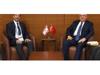 Dışişleri Bakanı Ertuğruloğlu, TC Millî Savunma Bakanı Güler ile görüştü