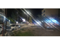 Lefkoşa’da Mehmet Akif Caddesi’nde şüpheli bavul kontrollü olarak patlatıldı