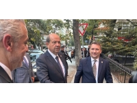 Tatar ve Korukoğlu, Kıbrıs Türk Kültür Derneği Genel Merkezi’ni ziyaret etti