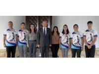 Cumhurbaşkanı  Tatar, Eşe Spor Akademisi Derneği başkanını ve yönetim kurulunu kabul etti