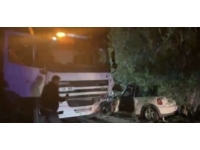 Haspolat-Taşkent ana yolunda kaza