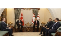 Cumhurbaşkanı Tatar, TÜRKPA Genel Sekreteri Süreyya Er’i kabul etti