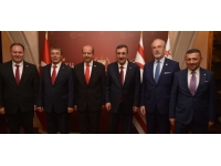 Cumhurbaşkanlığı’nda KKTC’nin 41. kuruluş yıl dönümü dolayısıyla resepsiyon verildi