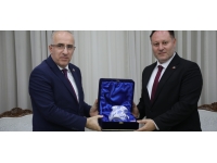 Meclis Başkanı Ziya Öztürkler Saadet Partisi ve İyi Parti heyetlerini kabul etti