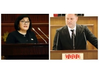 Azerbaycan Millî Meclisi Başkanı Gafarova, Öztürkler’i tebrik etti