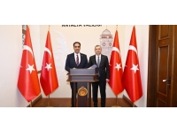 Çalışma ve Sosyal Güvenlik Bakanı Gardiyanoğlu, Antalya Valiliği’ni ziyaret etti