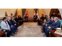 Cumhurbaşkanı Tatar, MHP Keçiören İlçe Başkanı ve yönetim kurulunu kabul etti:“Devletin, milli varlığın devamı için Türkiye ile bağların gelişerek artması önemli”