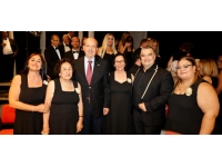 Cumhurbaşkanı Ersin Tatar, “Bir Tatlı Huzur” konserini izledi