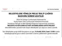 TC Lefkoşa Büyükelçiliği: “Belediyelere yönelik proje teklif çağrısının süresi uzatıldı”