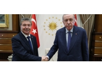 Başbakan Üstel, TC Cumhurbaşkanı Erdoğan ile görüştü