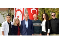 Cumhurbaşkanı Ersin Tatar, şehit ailelerini ziyaret etti