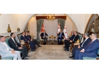 Cumhurbaşkanı Tatar, Hatay’dan gelen belediye başkanlarını kabul etti