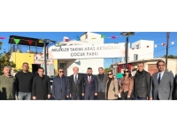 “Melekler Takımı Aras Aktuğralı Çocuk Parkı” açıldı