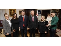 Tatar, Türkiye Esnaf ve Sanayi Konfederasyonu Başkan Vekili Dere’yi kabul etti