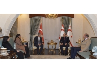 Cumhurbaşkanı Tatar, Gazimağusa Belediye Başkanı Uluçay’ı kabul etti