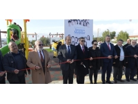 “Türkmenköy Şampiyon Melekler Çocuk Parkı ve Dinlenme Alanı” hizmete açıldı