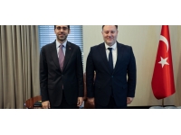 Öztürkler, Büyükelçi Serim’i ziyaret etti