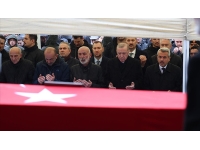 TC Cumhurbaşkanı Erdoğan, Rize’de Kıbrıs gazisinin cenaze törenine katıldı