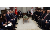 Meclis Başkanı Öztürkler, TC Dışişleri Bakanı Fidan’ı kabul etti