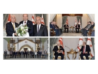 Cumhurbaşkanı Tatar, Sakarya- Adapazarı bölgesi iş insanlarını kabul ett