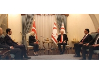 Cumhurbaşkanı Tatar TC Aile ve Sosyal Hizmetler Bakanı Göktaş’ı kabul etti