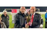 Cumhurbaşkanı Tatar, Cahit Çulluoğlu Anı Turnuvası’nı izledi