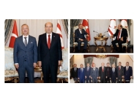 Cumhurbaşkanı Tatar Ankara Gazi Üniversitesi Rektörü ve beraberindeki heyeti kabul etti