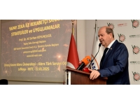 Cumhurbaşkanı Tatar “Yapay Zeka ile Rekabetçi Sanayi: Stratejiler ve Uygulamalar” panelinde konuştu